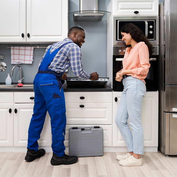 can you provide an estimate for cooktop repair before beginning any work in Watauga SD